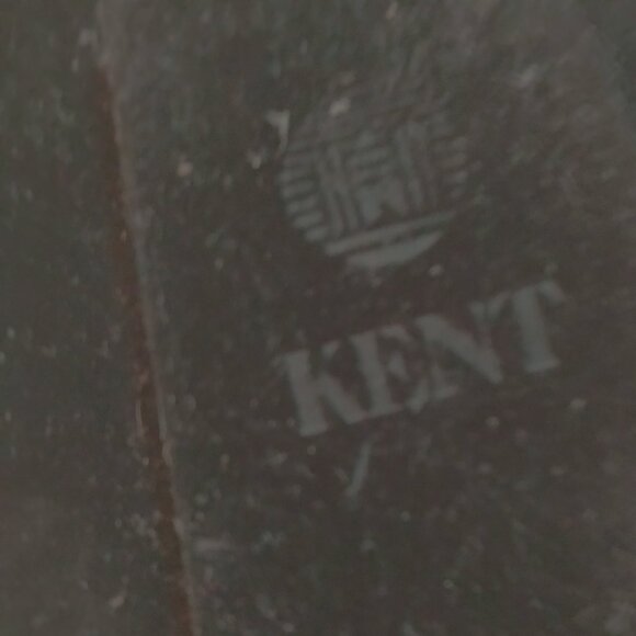 Small Kent Silver Tone Picture Frame Desktop Easel  3 inch - Picture 6 of 6